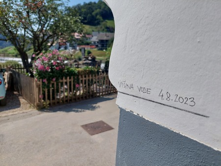 Višina vode 4. avgusta 2023