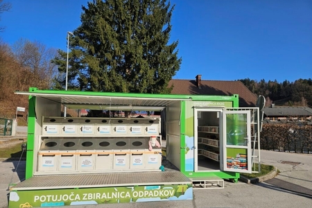 Potujoča zbiralnica odpadkov