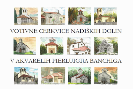 Votivne cerkvice v akvarelih