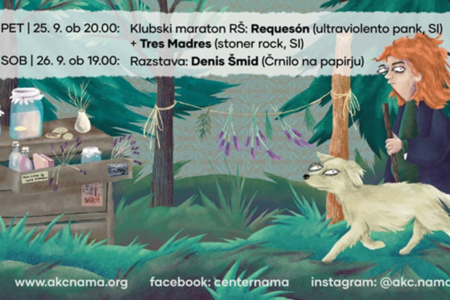 Ta vikend v AKC Nama